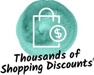Thousands of shopping discounts
