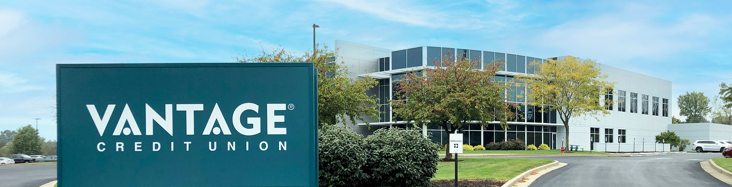 Vantage headquarters monument sign