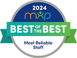 MemberXP Most Reliable Staff Seal