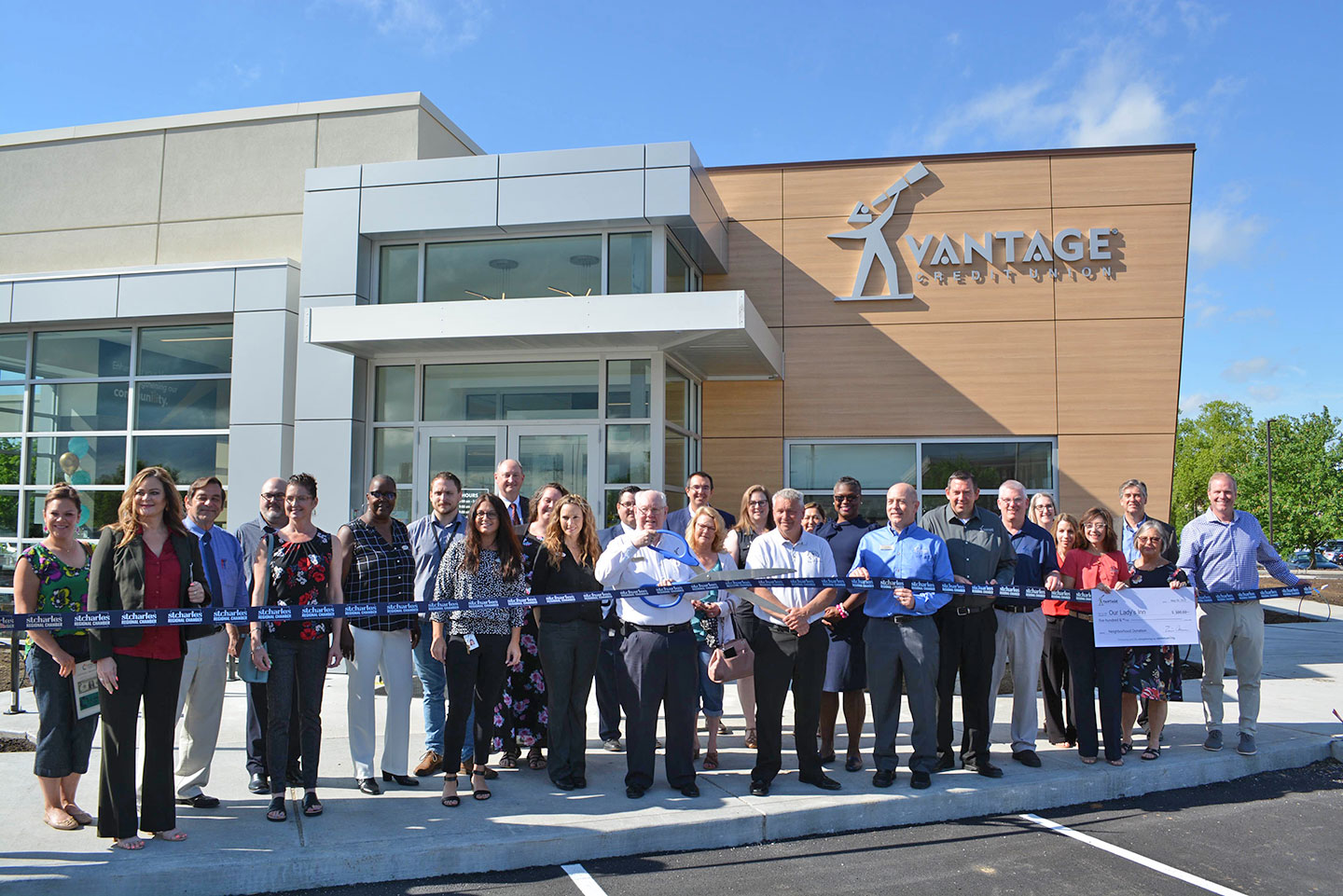 Vantage Credit Union Progress Point Branch Ribbon Cutting